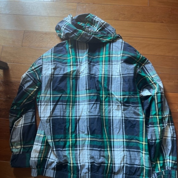 Ralph Lauren Rain Goodie Green Plaid. Size Petite Small - Picture 2 of 9